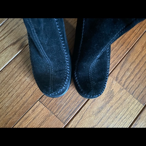 Aerosoles Gather around wedge suede boot 5 1/2 - Picture 3 of 6